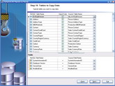 Specification of Objects to Import Data 